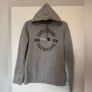 Vintage New England Patriots Super Bowl XLIX Champions 2014 Nike Hoodie Med